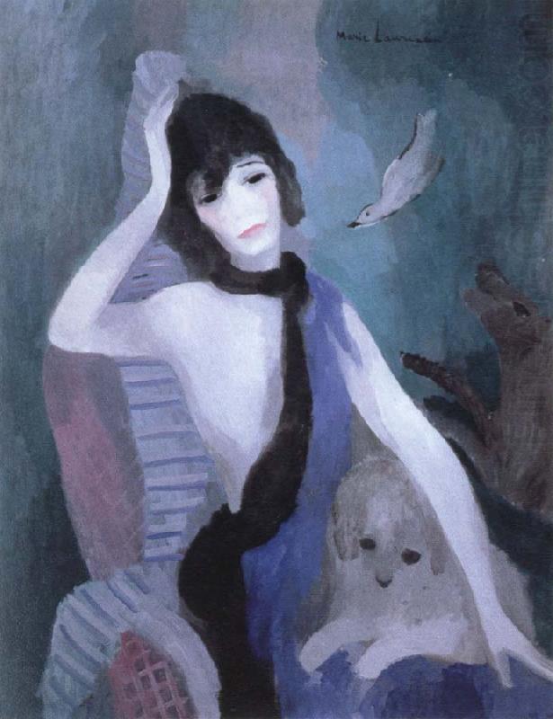 portrait of mademoiselle chanel, Marie Laurencin